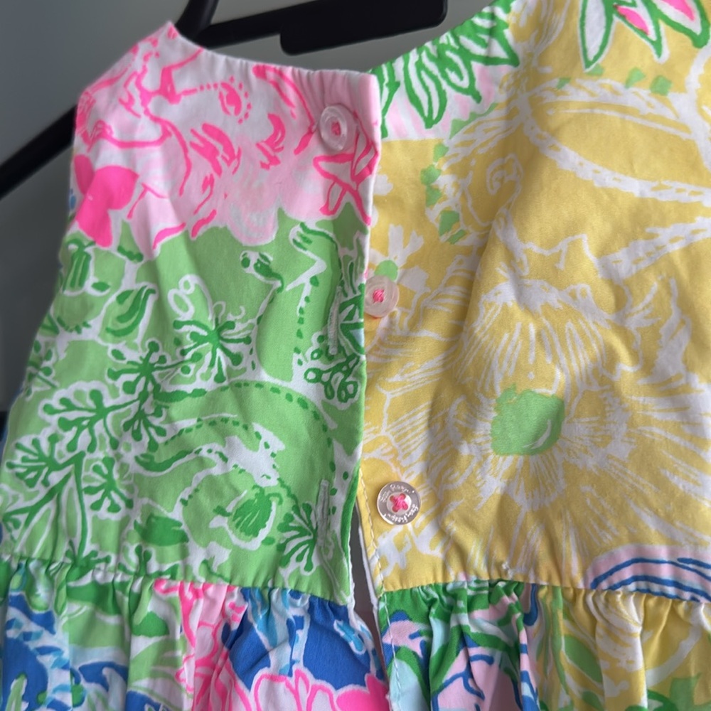 Lilly Pulitzer Multicolor Floral Kids Dress - Picture 5 of 5